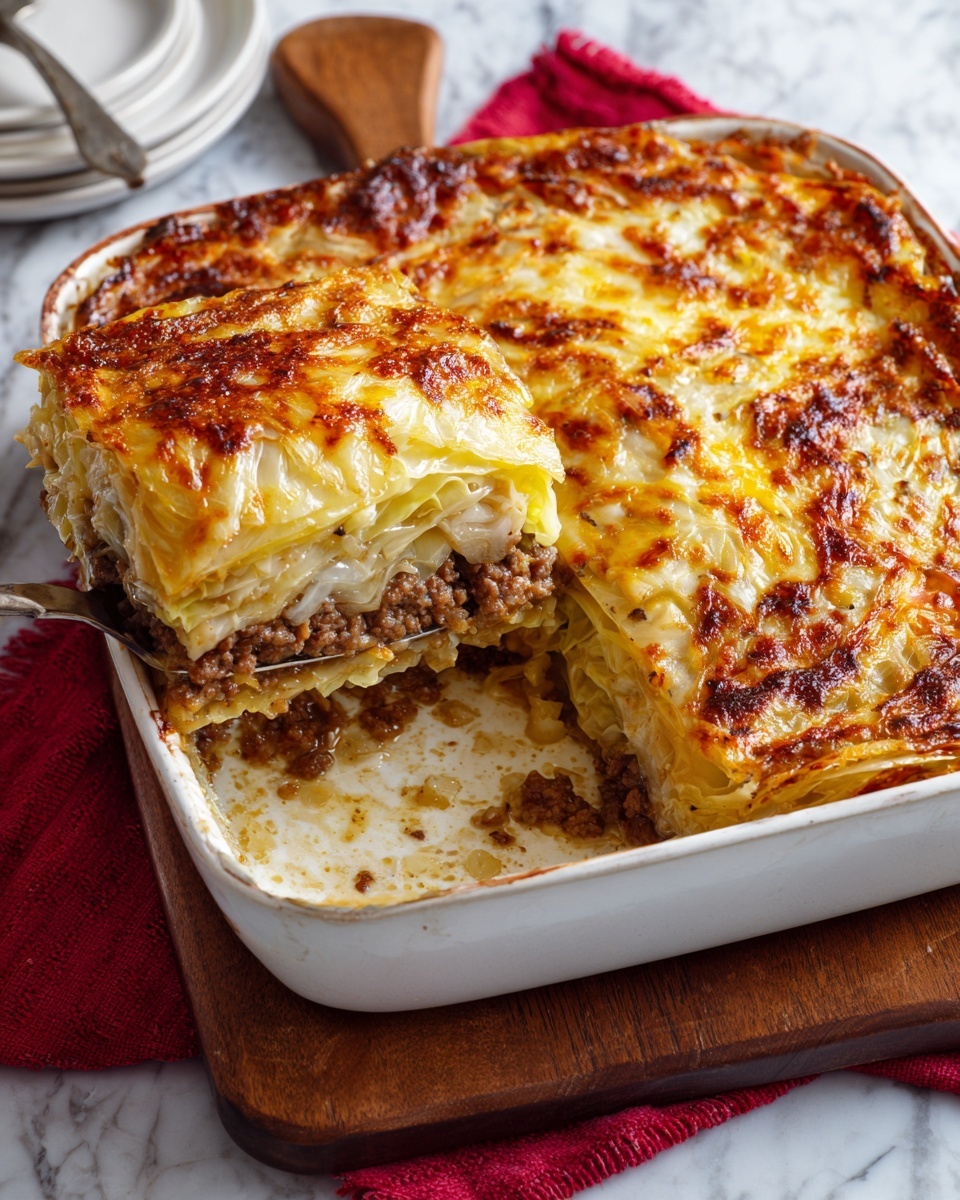 Cabbage Beef Bake Recipe - Recipe Image