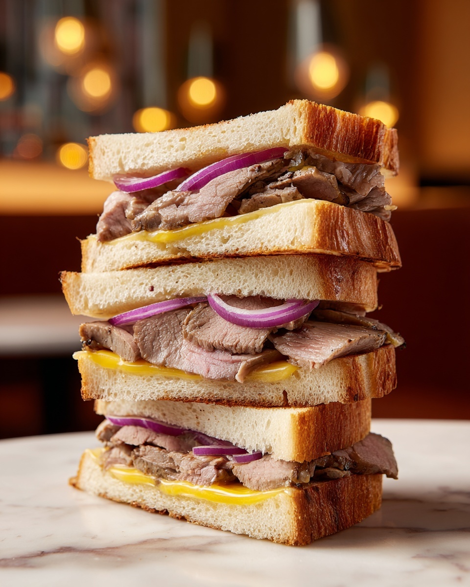 Grilled Mojo Chicken Cuban Sandwich Recipe - Recipe Image