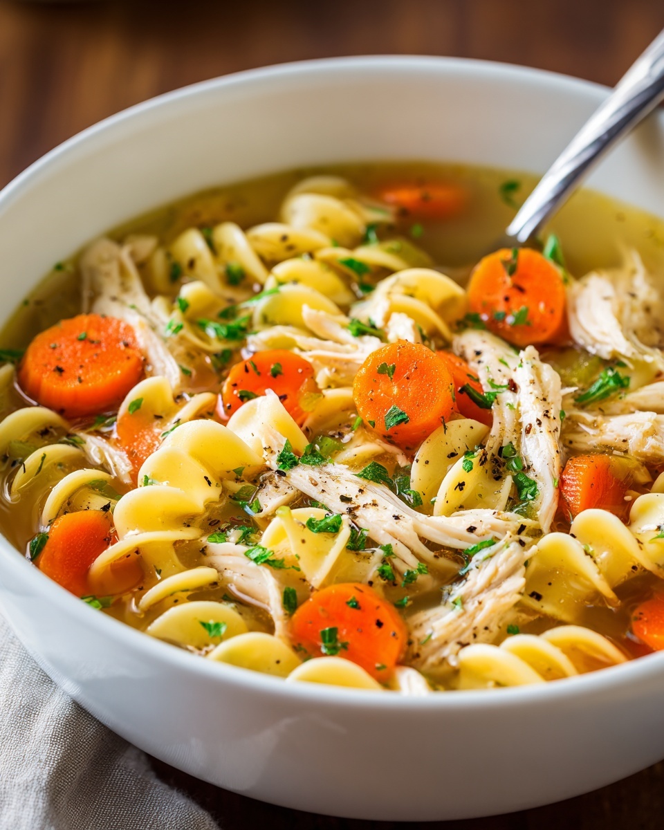 Farmhouse Chicken Noodle Soup Recipe - Recipe Image
