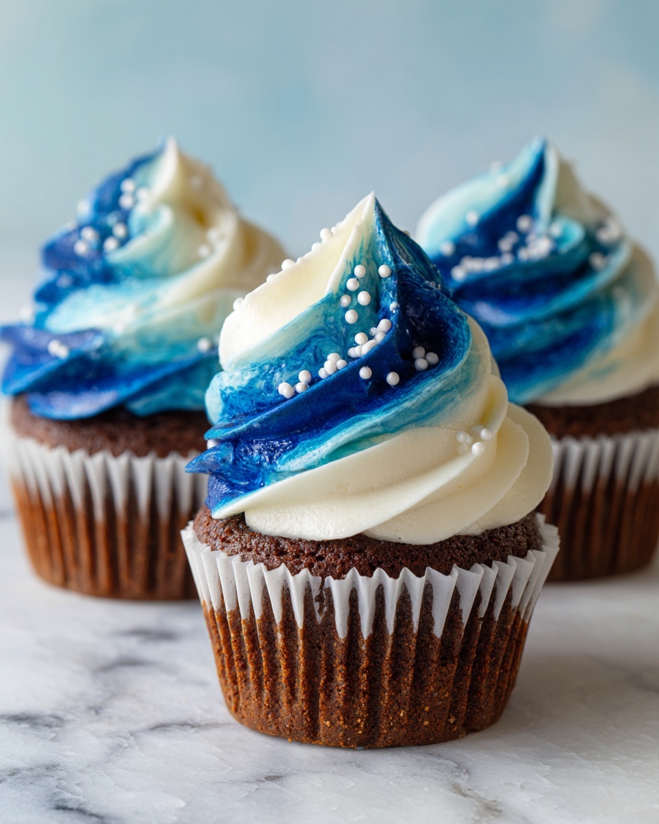 Blue Velvet Cupcakes Recipe - Recipe Image
