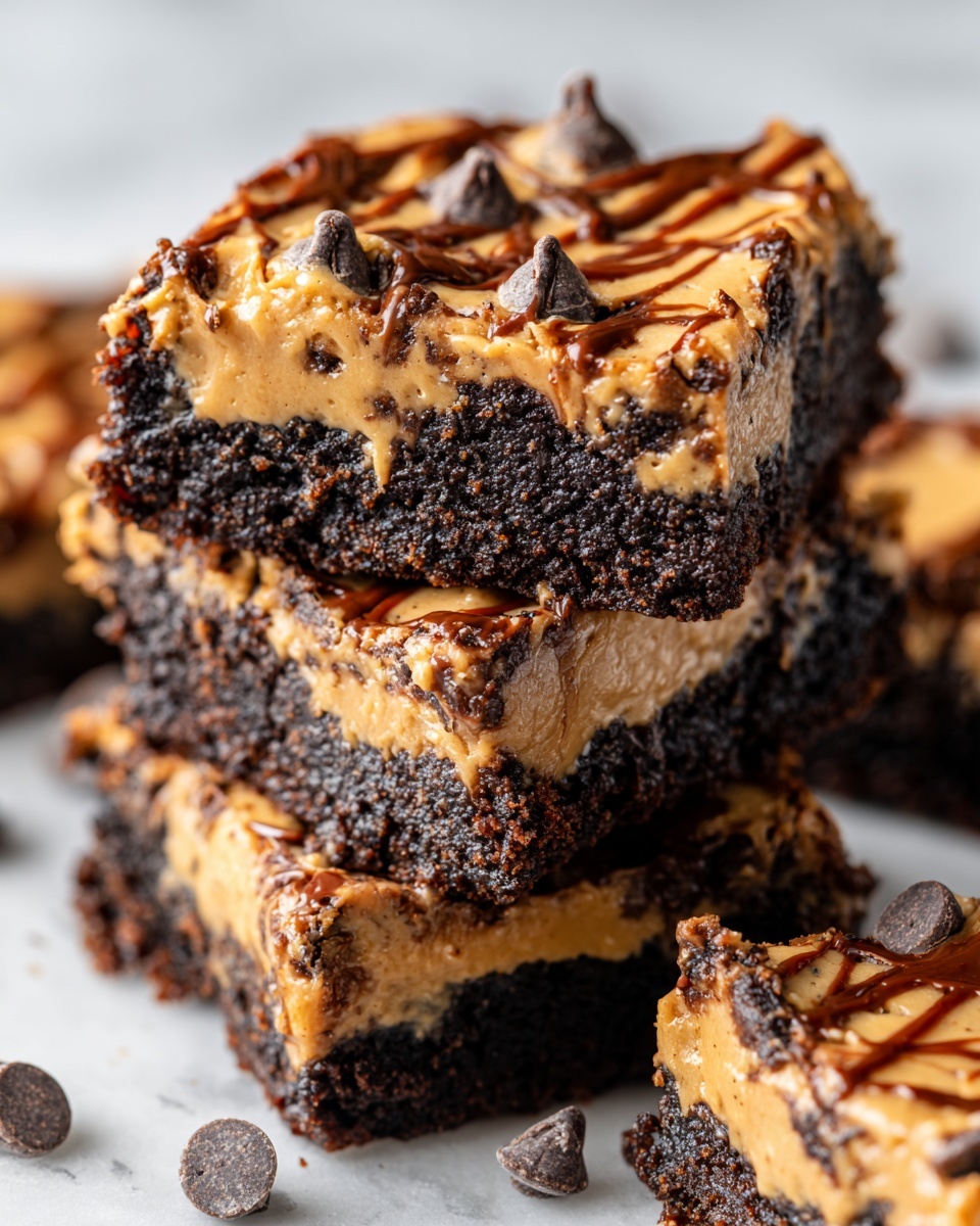Peanut Butter Brownies with a Healthy Twist Recipe - Recipe Image