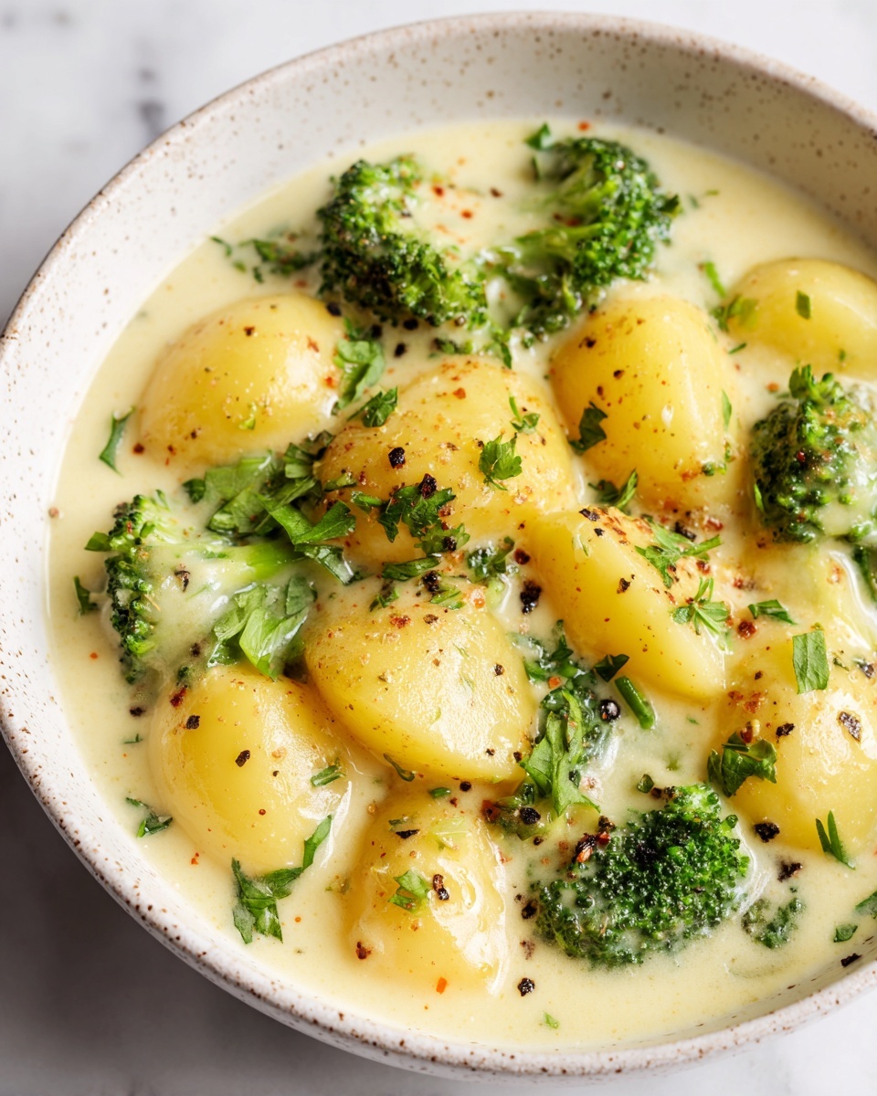 Broccoli Potato Cheese Soup Recipe - Recipe Image