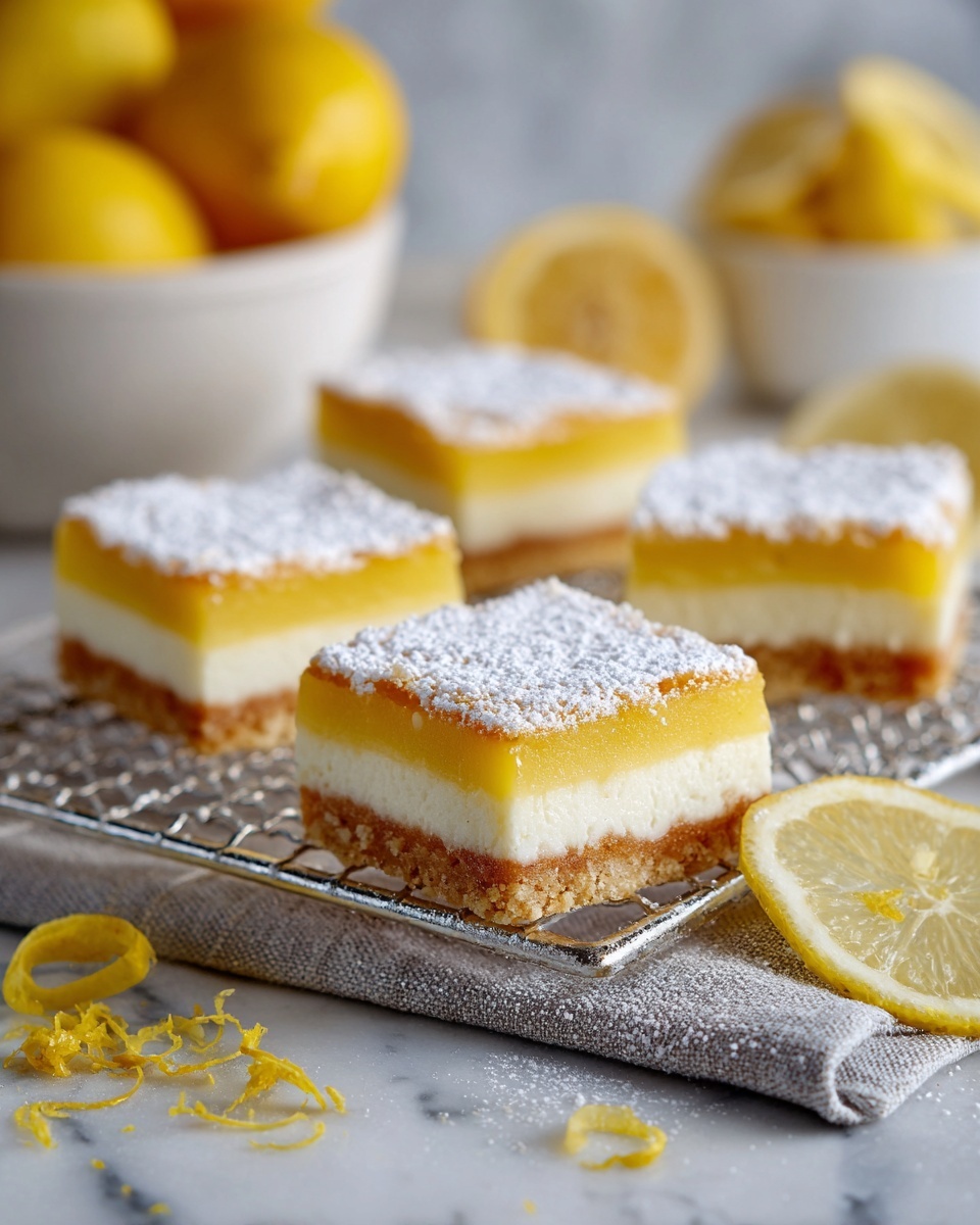 Easy Lemon Squares Recipe - Recipe Image