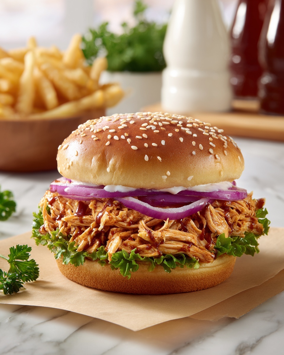 BBQ Ranch Chicken Sandwich Recipe - Recipe Image