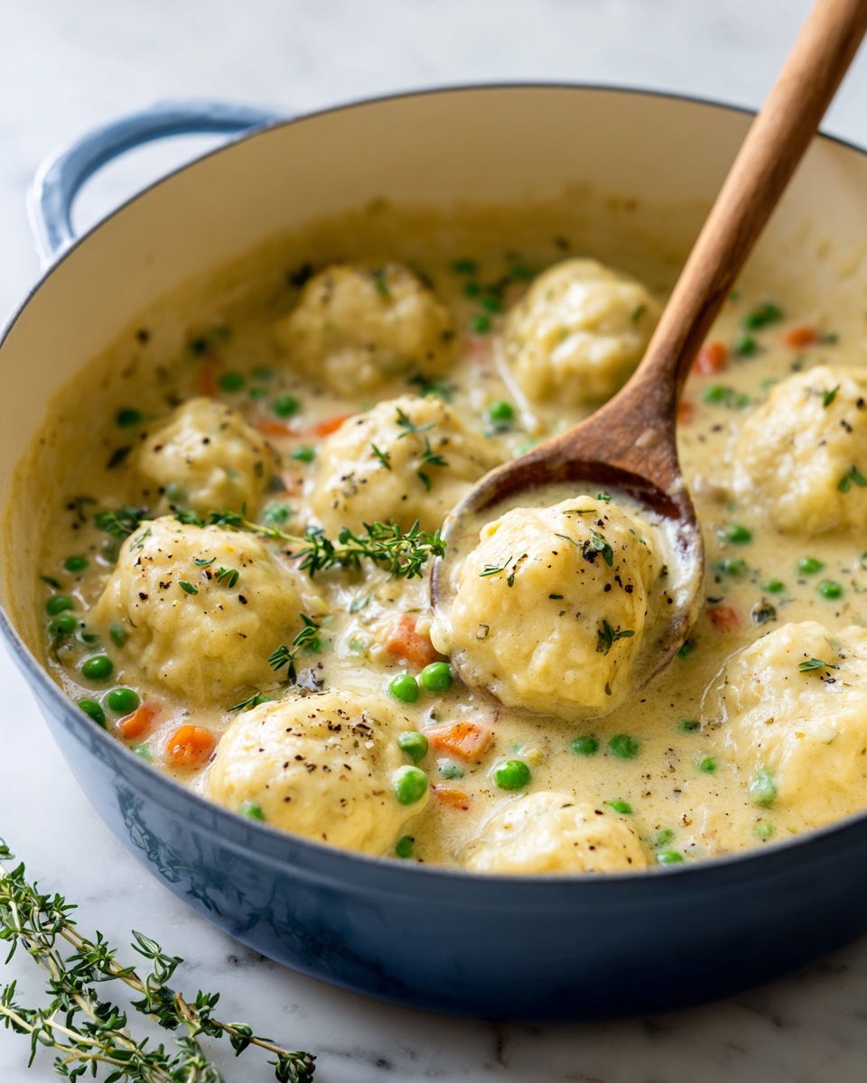 The Best Chicken and Dumplings Recipe with Homemade Fluffy Dumplings Recipe - Recipe Image