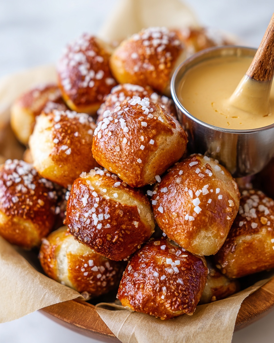 Buttery Soft Pretzel Bites Recipe - Recipe Image