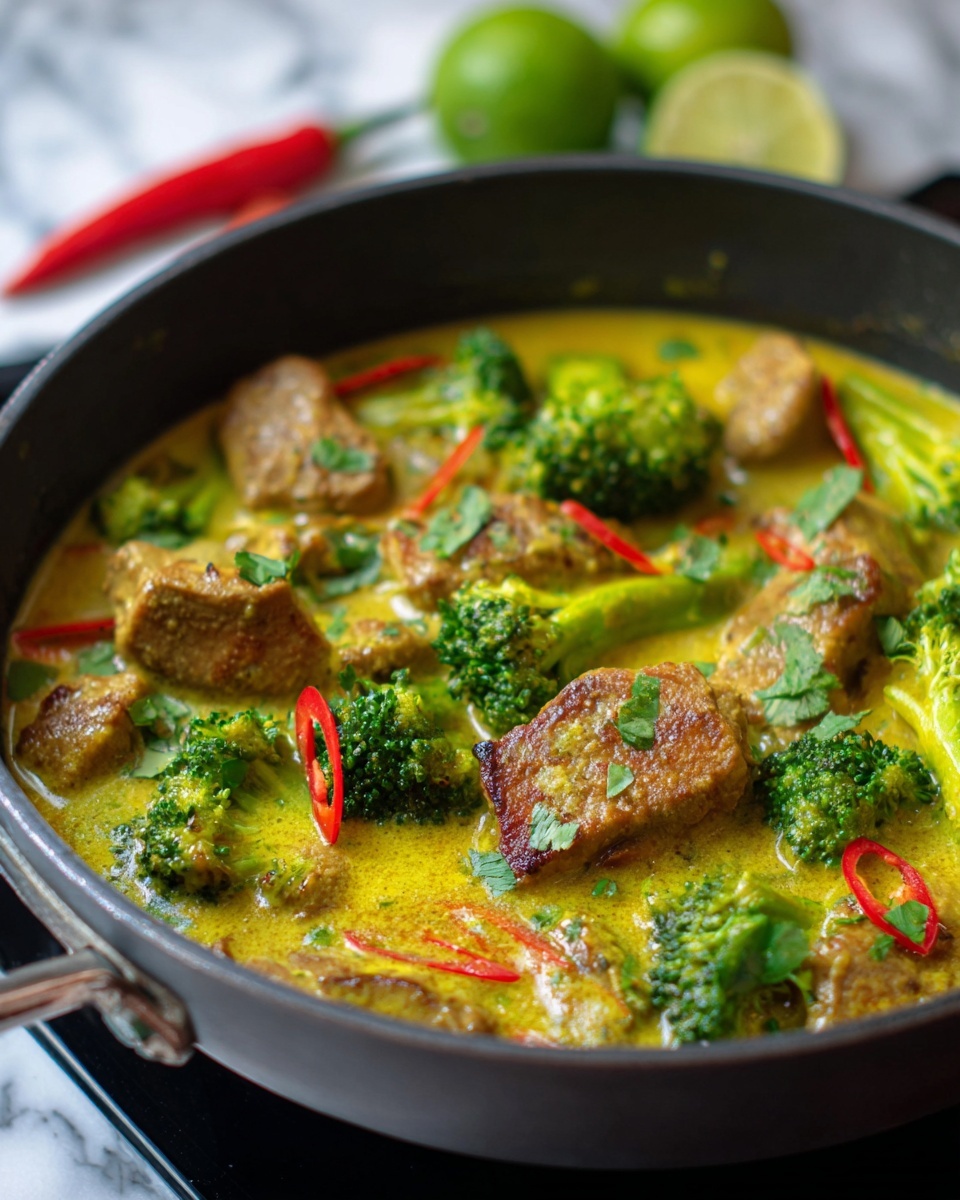 Coconut Cream Chicken Curry Skillet Recipe - Recipe Image