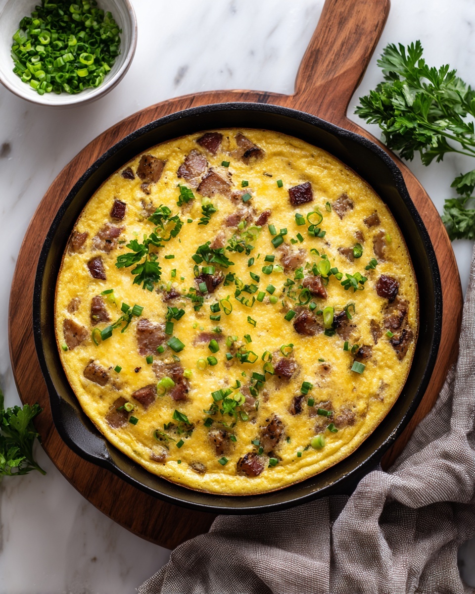 Cheesy Potato Egg Scramble Recipe - Recipe Image