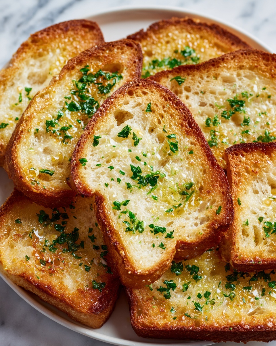 Garlic Parmesan Bread Recipe - Recipe Image