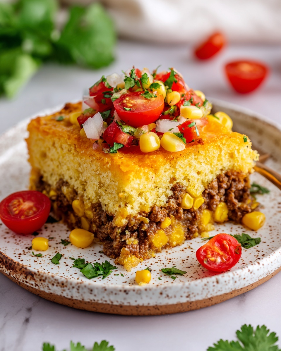 Jiffy Cornbread Taco Bake Recipe - Recipe Image