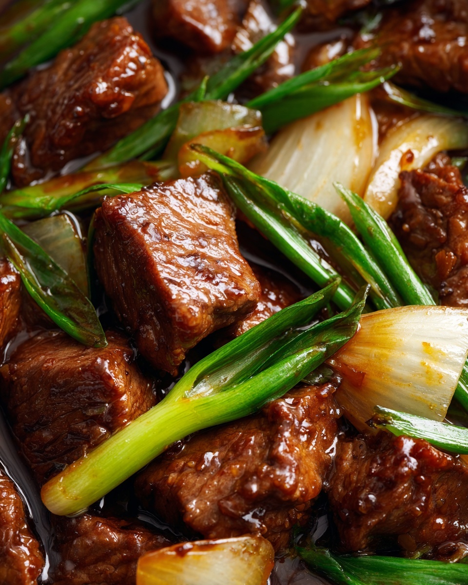 Oyster Sauce Beef & Onion Stir-Fry Recipe - Recipe Image