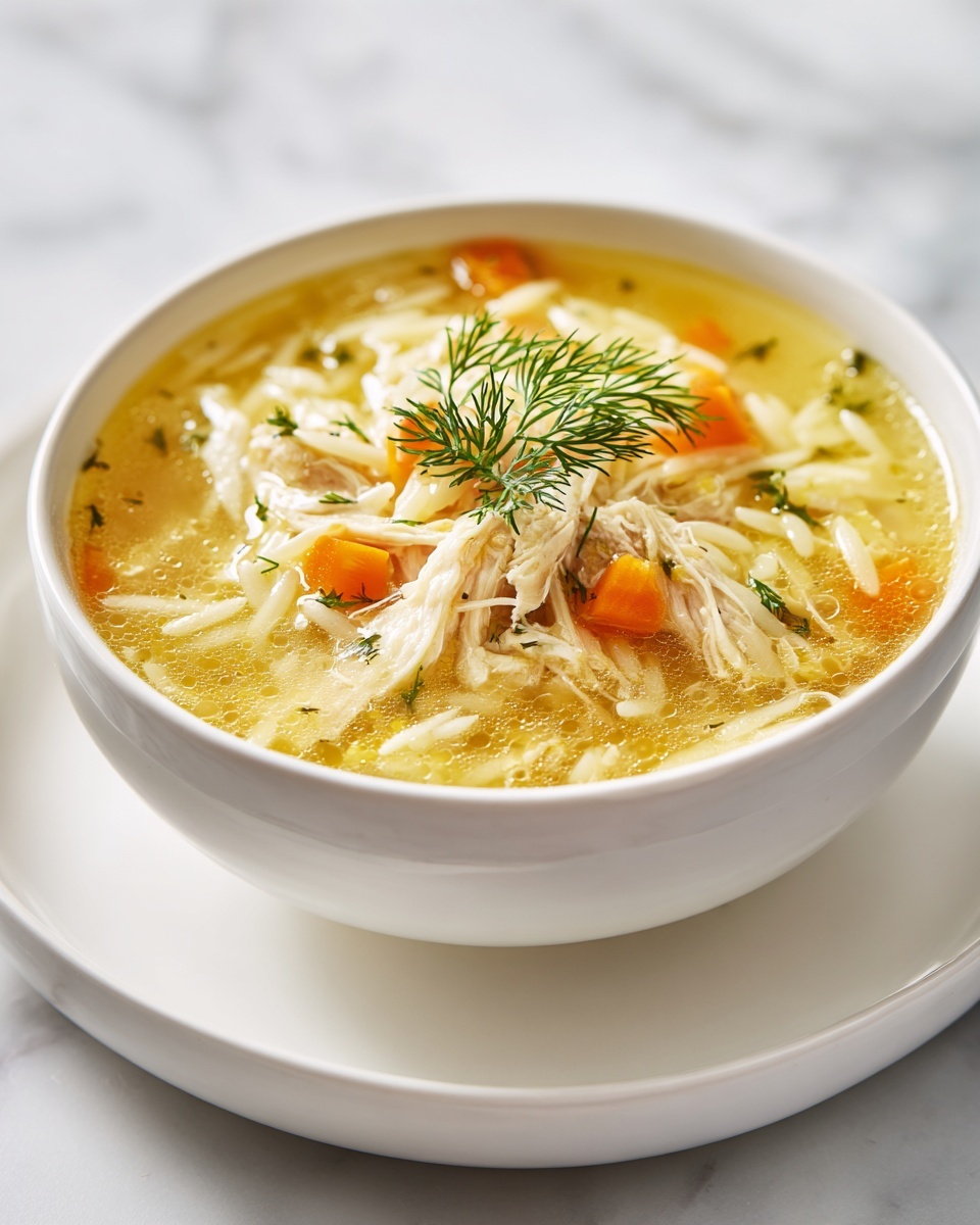 Greek Lemon Chicken Soup Recipe - Recipe Image