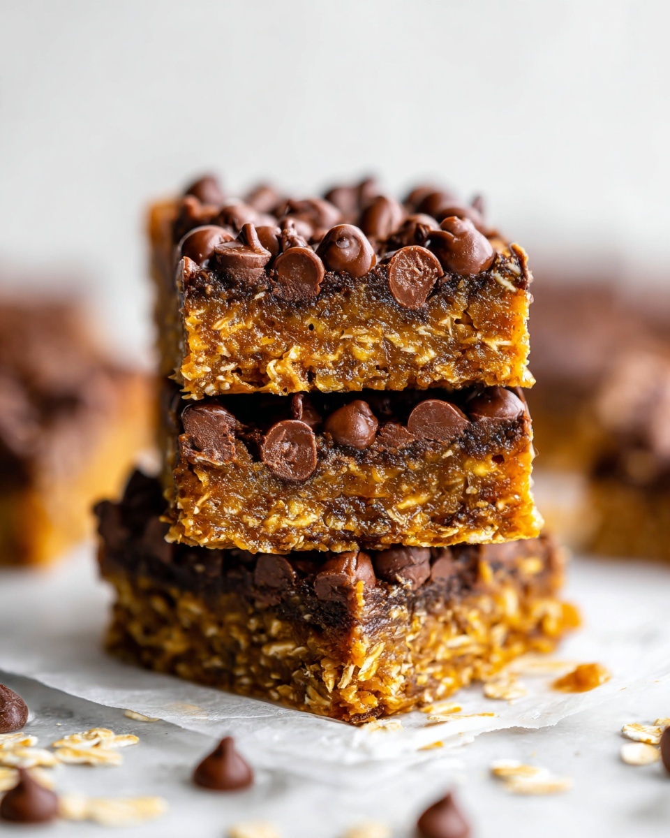 Pumpkin Oatmeal Bars Recipe - Recipe Image