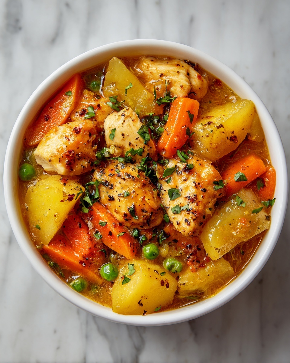 Slow Cooker Chicken Stew Recipe - Recipe Image