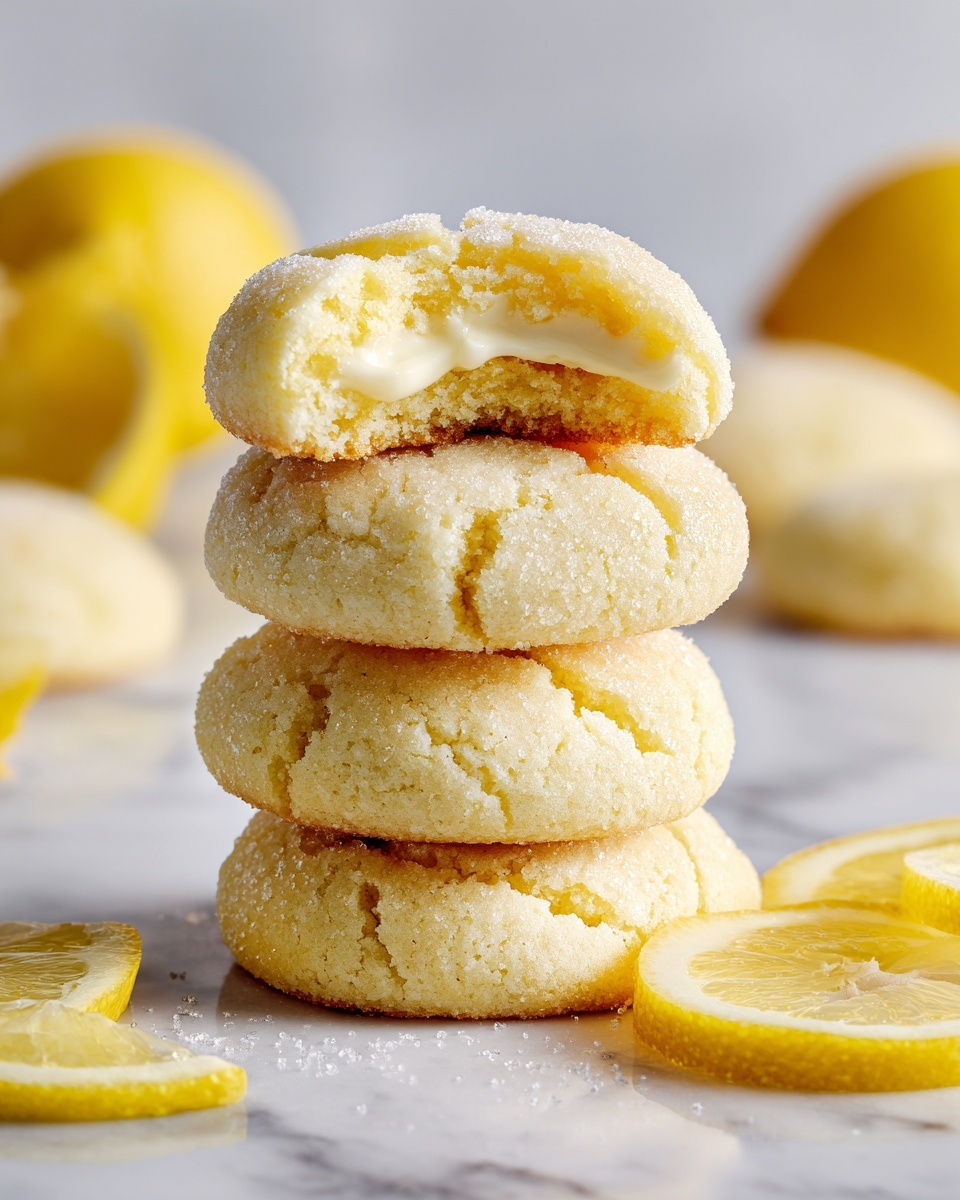 Lemon Cheesecake Cookies Recipe - Recipe Image