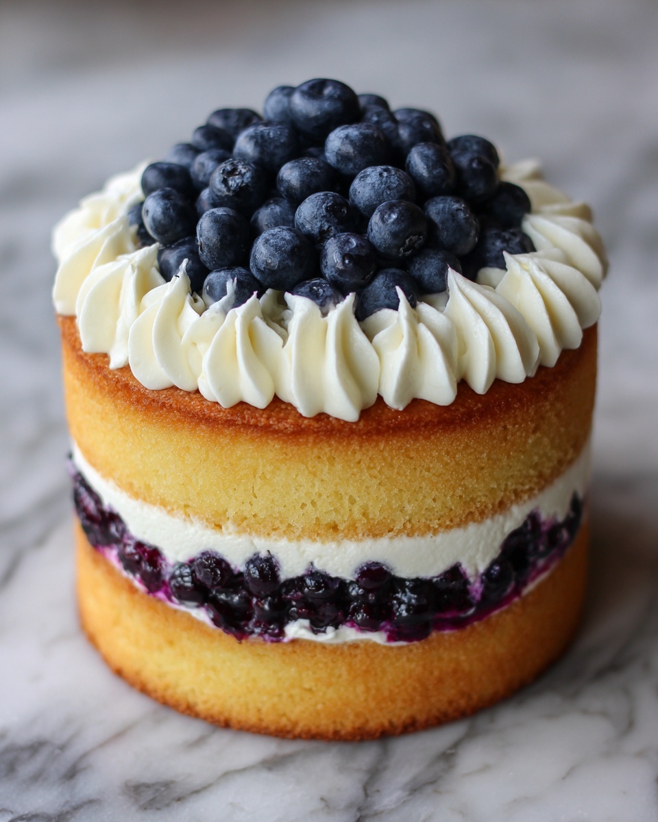 Nova Scotia’s Blueberry Cream Cake Recipe - Recipe Image