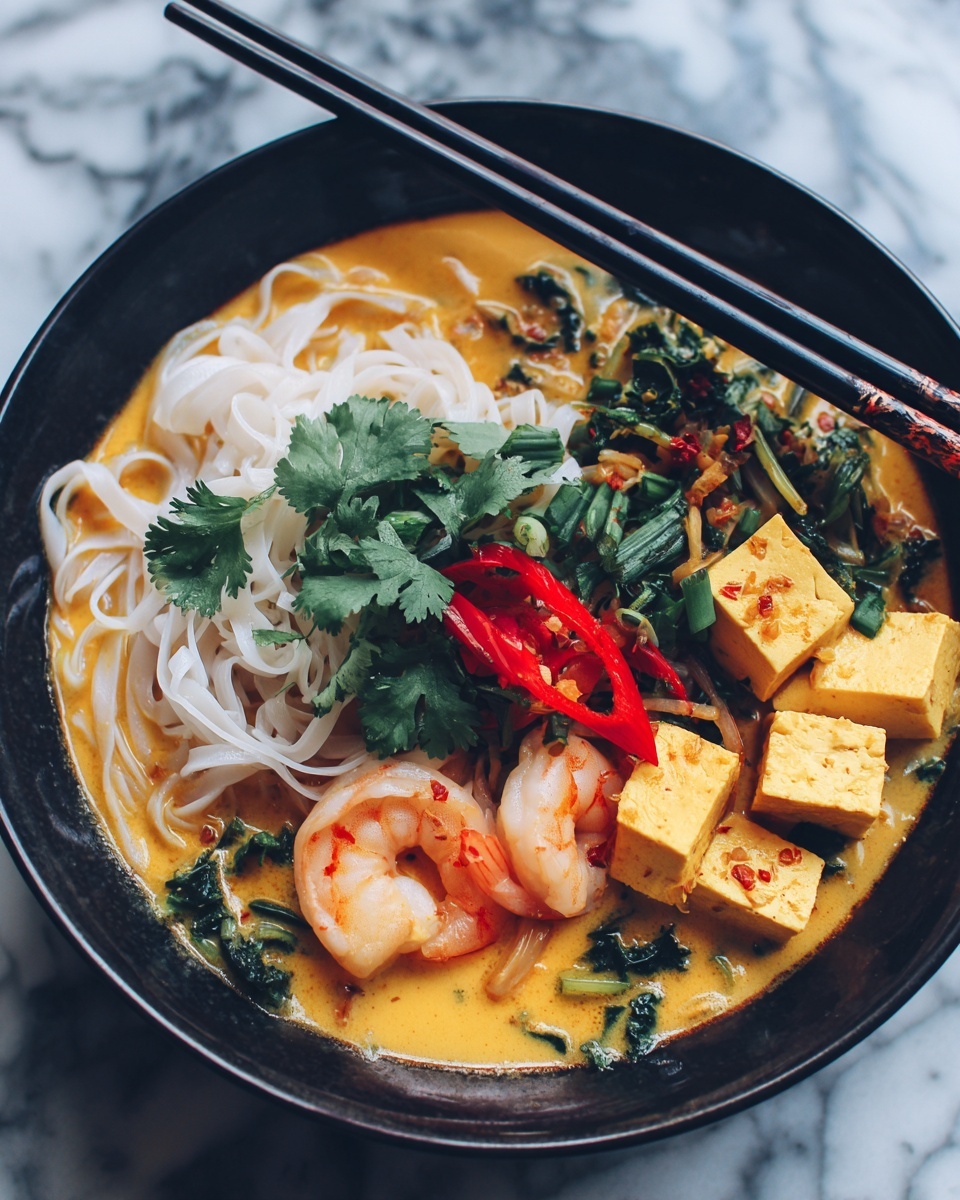 Thai Red Curry Noodle Soup Recipe - Recipe Image