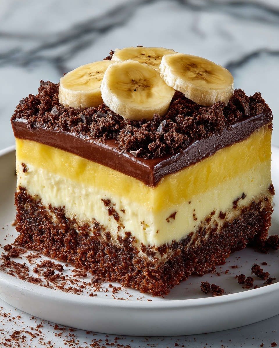 Banana Pudding Brownies Recipe - Recipe Image