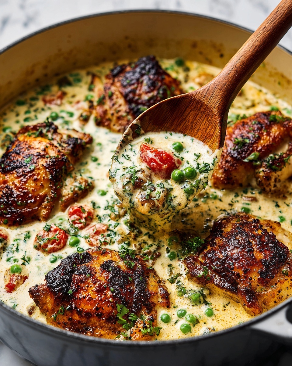 Creamy Pepperoncini Chicken Recipe - Recipe Image