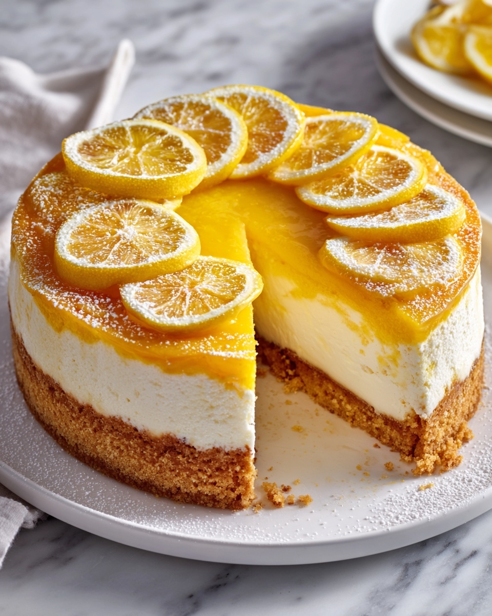 Torta della Nonna – Creamy Lemon Custard Cake Recipe - Recipe Image