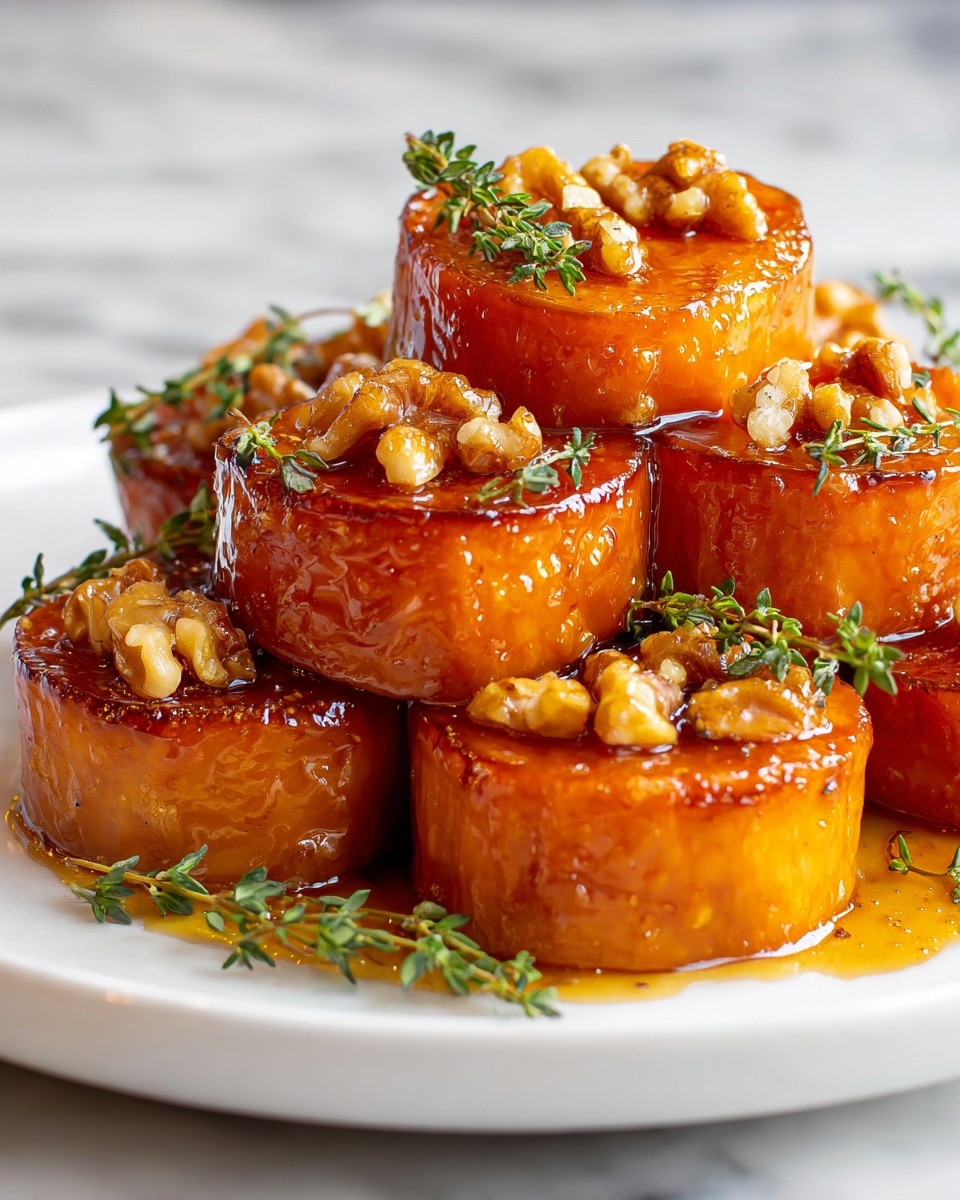 Walnut Maple Roasted Sweet Potatoes Recipe - Recipe Image