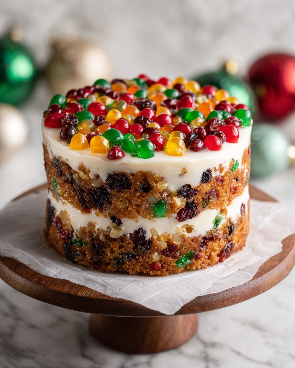 Christmas Fruit Cake Recipe - Recipe Image