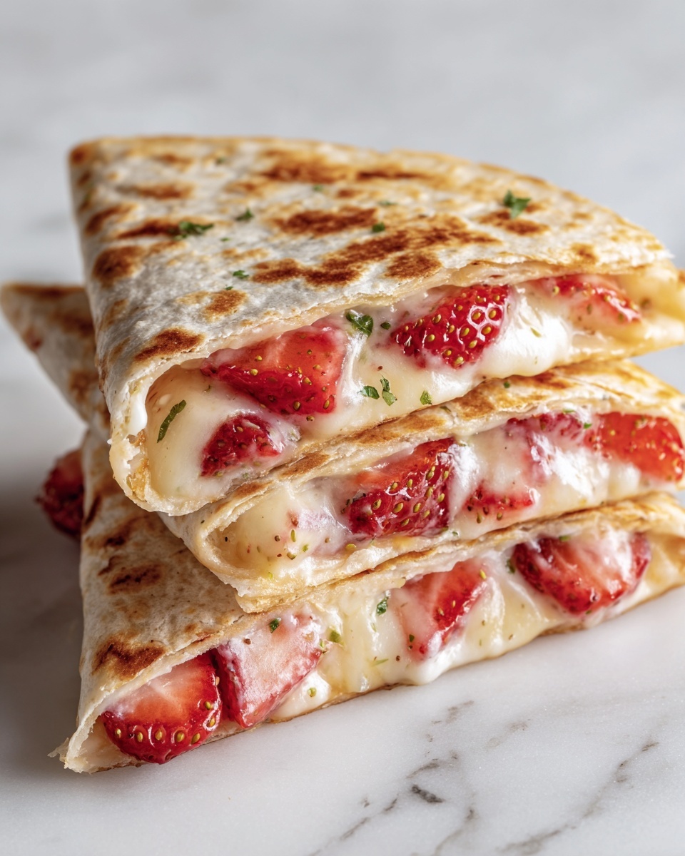 Strawberry Cheesecake Quesadilla Recipe - Recipe Image