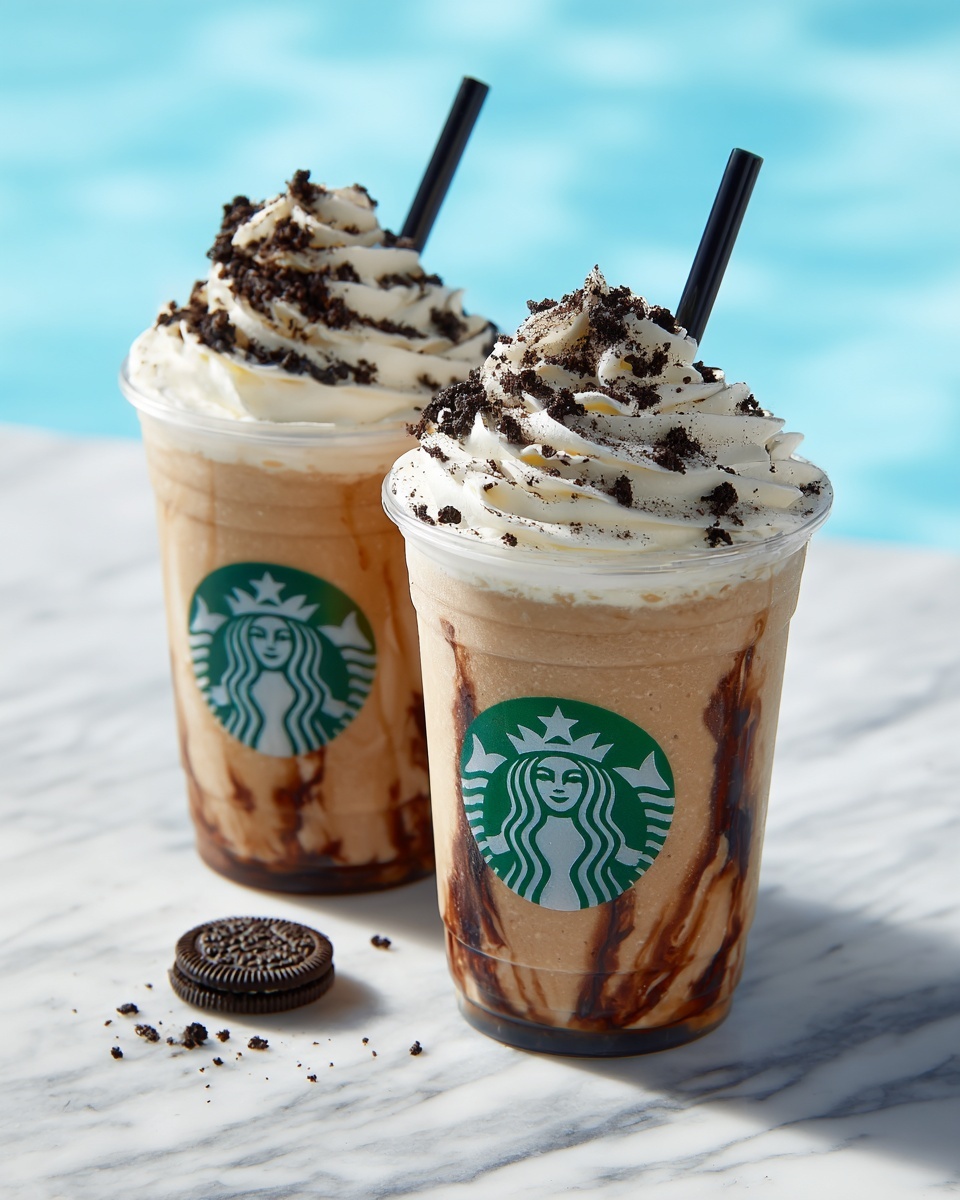 Cookies & Cream Frappuccino Recipe - Recipe Image