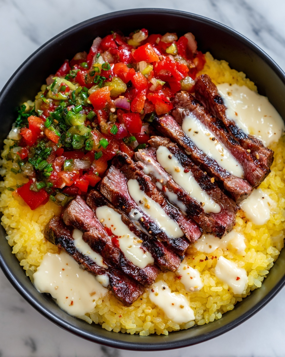 Steak & Queso Rice Recipe - Recipe Image