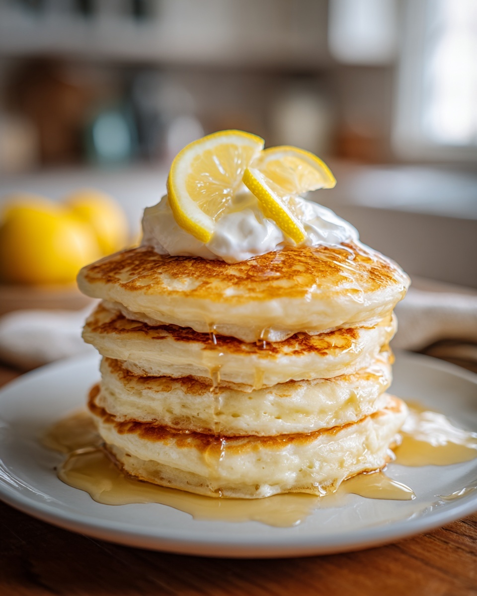 Lemon Ricotta Pancakes Recipe - Recipe Image