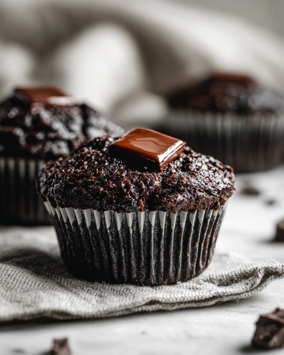 Triple Chocolate Muffins Recipe - Recipe Image