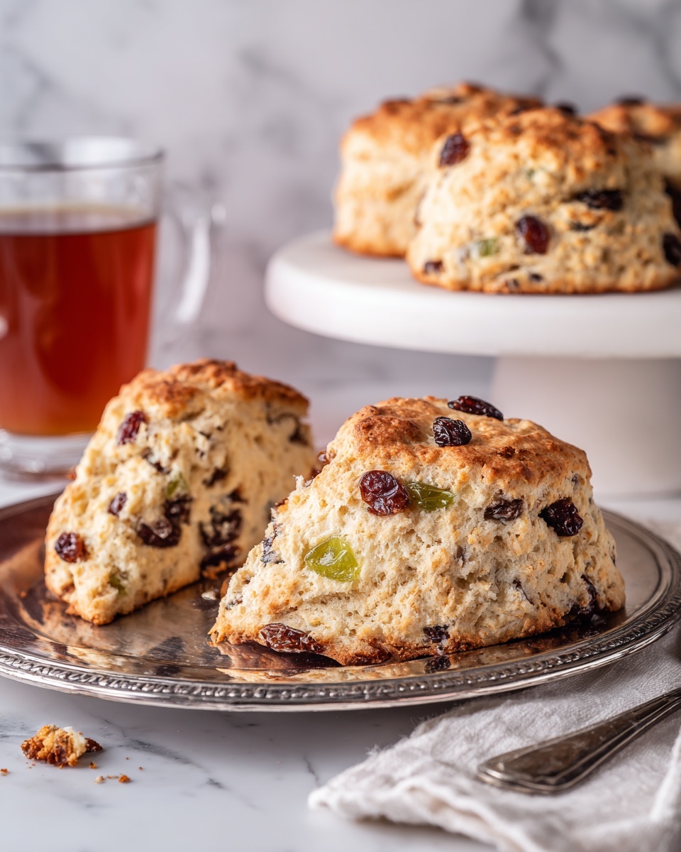 Irish Soda Bread Scones Recipe - Recipe Image