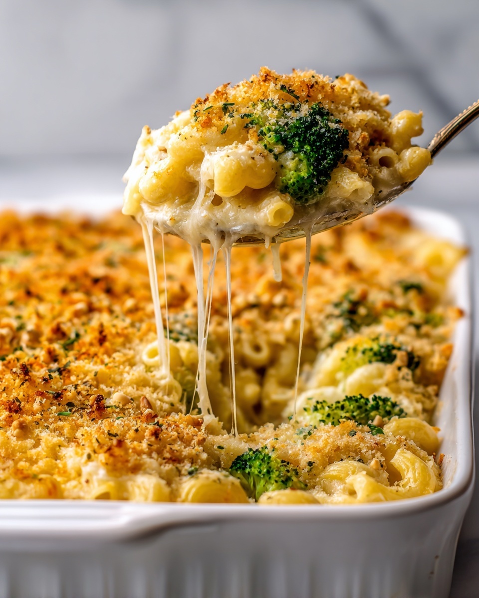 Healthy Chicken Broccoli Pasta Casserole Recipe - Recipe Image