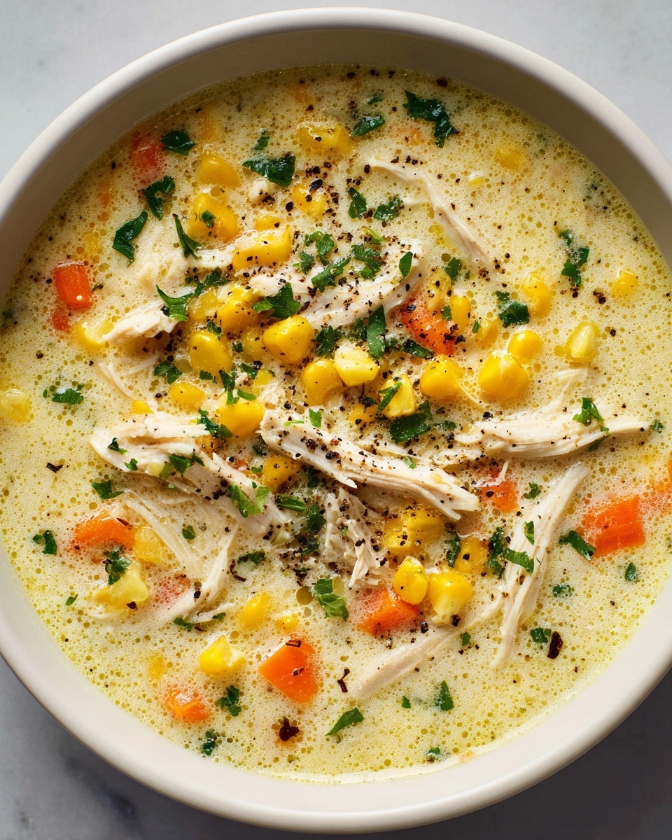 Crockpot Chicken Corn Chowder Recipe - Recipe Image