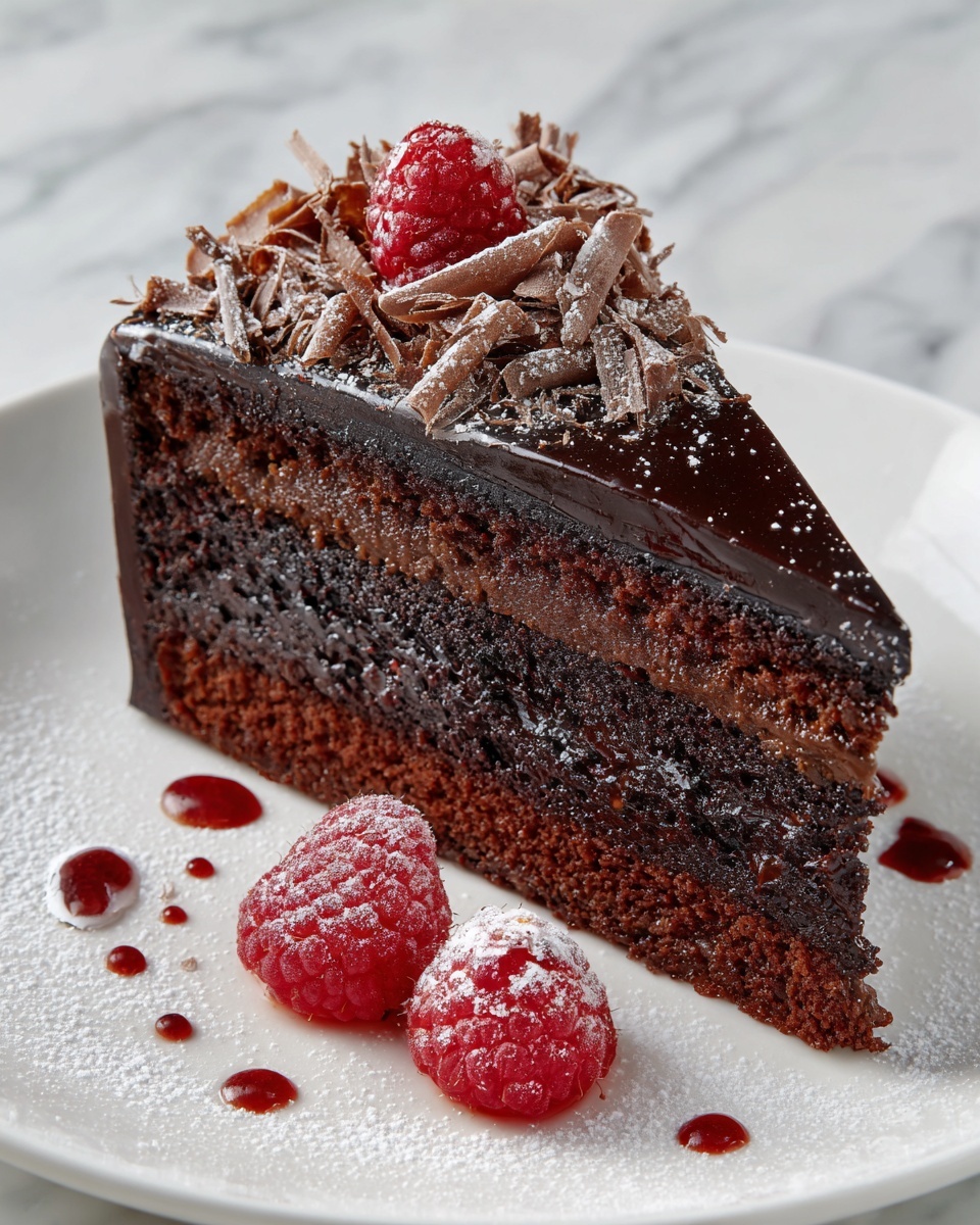 Flourless Chocolate Tort Recipe - Recipe Image