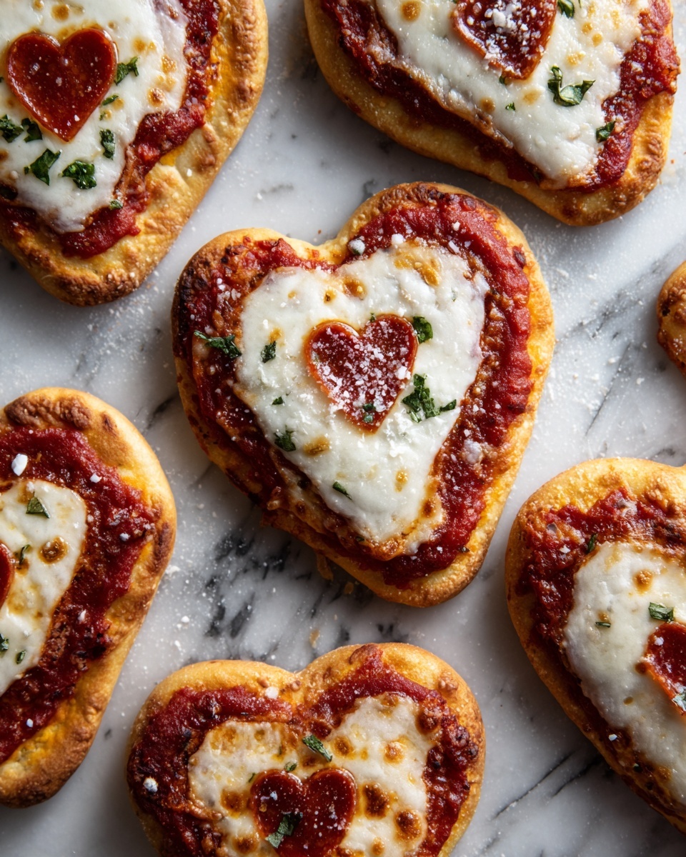 Heart-Shaped Pizzas: A Delicious and Fun Way to Celebrate Recipe - Recipe Image