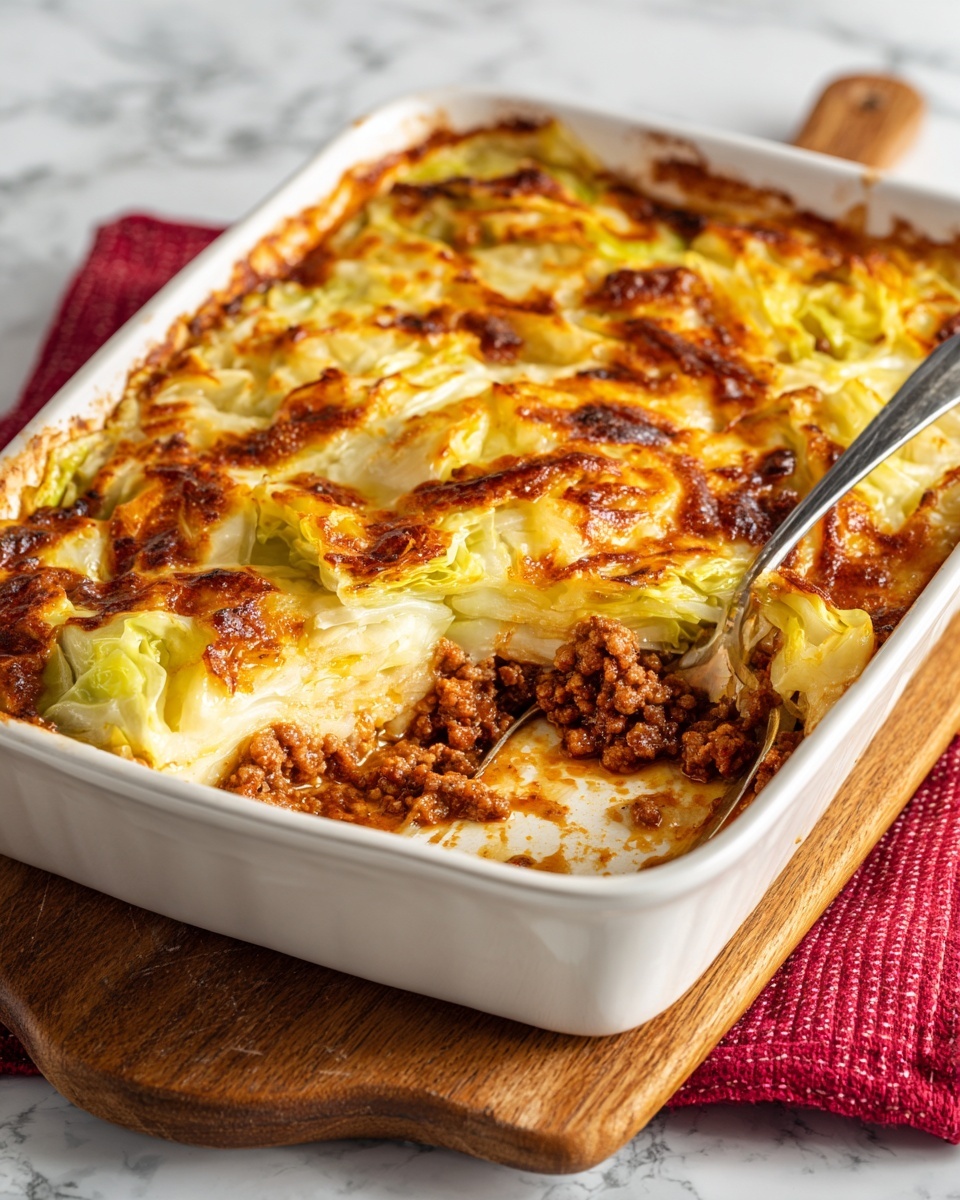 Cabbage Beef Bake Recipe - Recipe Image