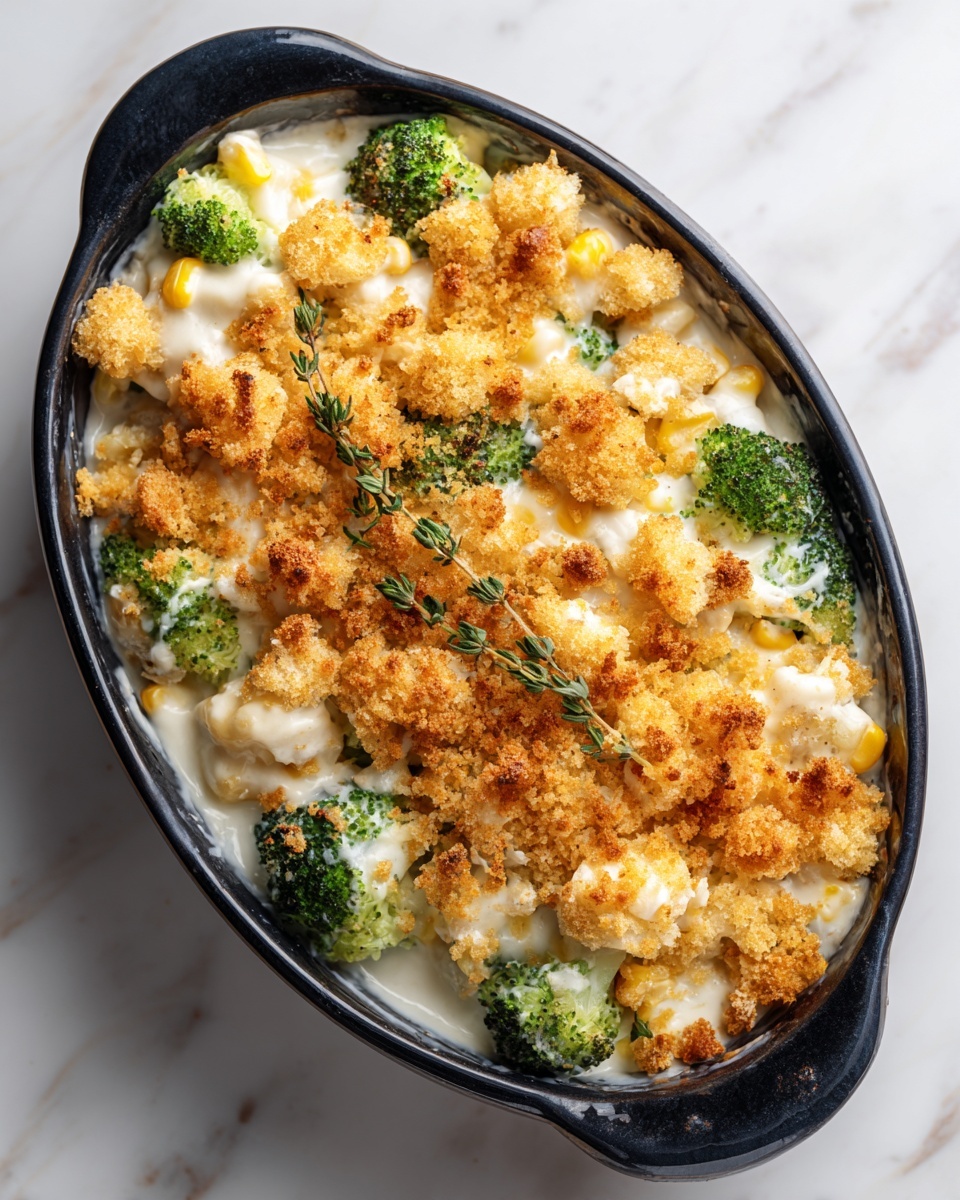 Creamy Broccoli Casserole Recipe - Recipe Image