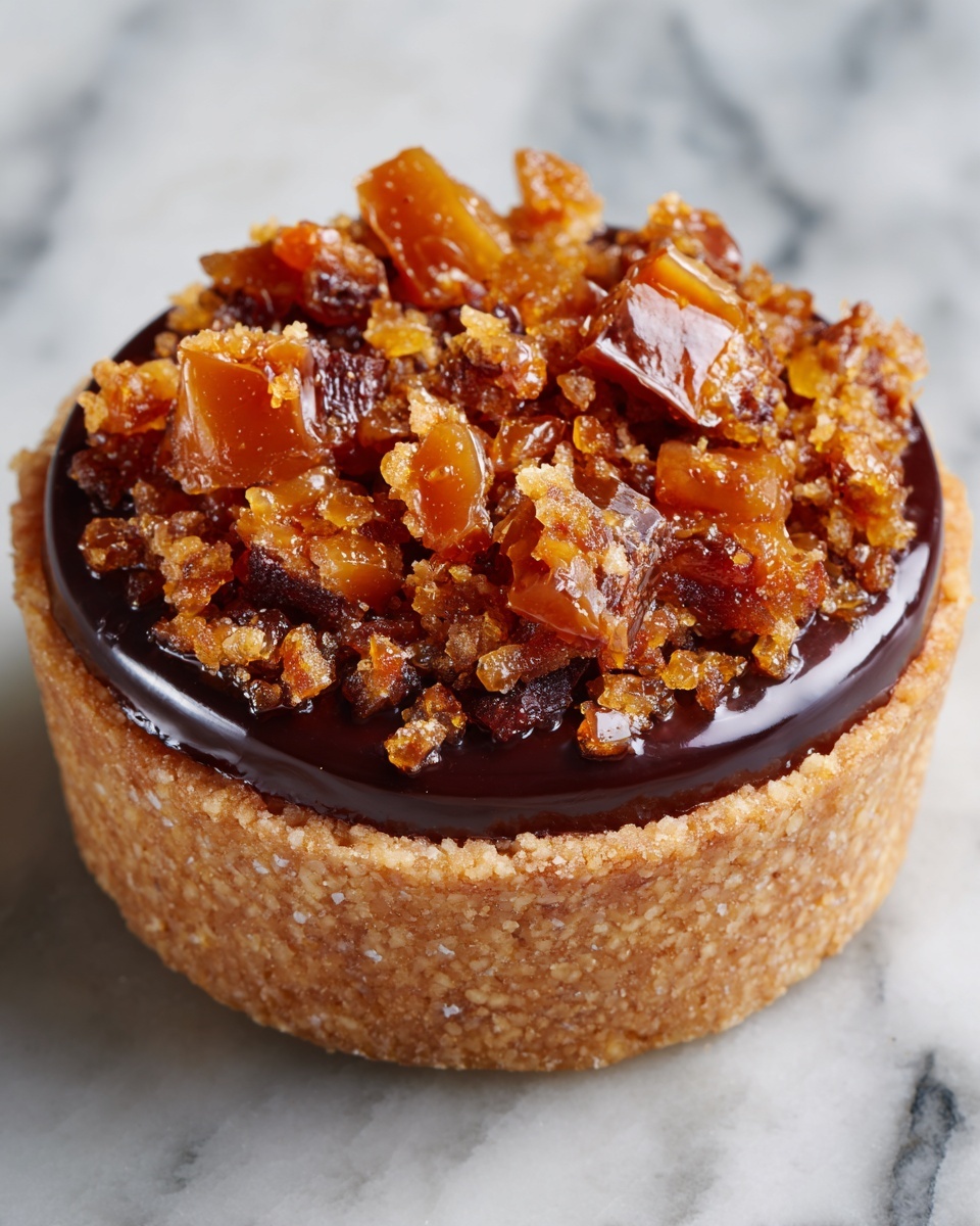 Butterfinger Caramel Crunch Mini Pies Recipe - Recipe Image