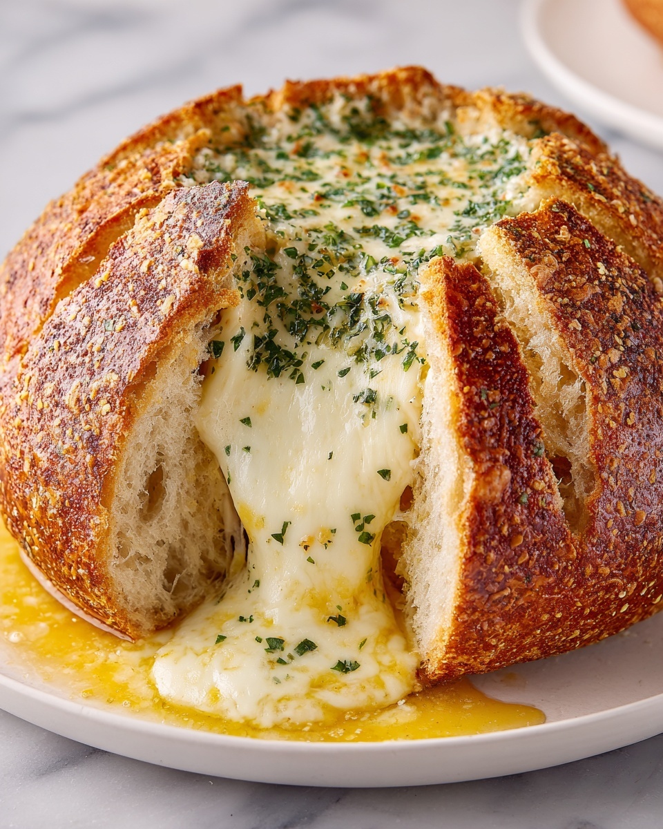 Lemon Curd Herbed Baked Brie Recipe - Recipe Image