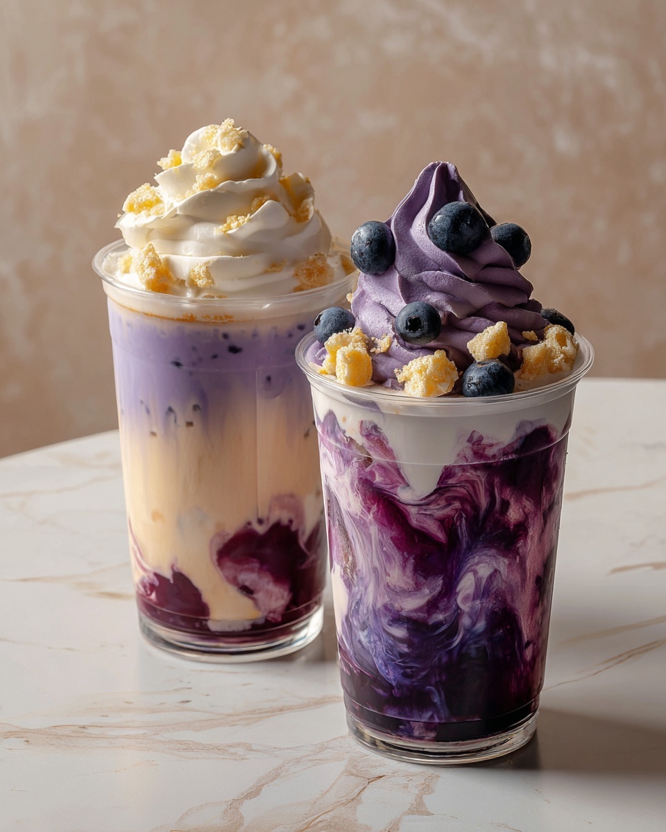 Blueberry Cheesecake Frappuccino Recipe - Recipe Image