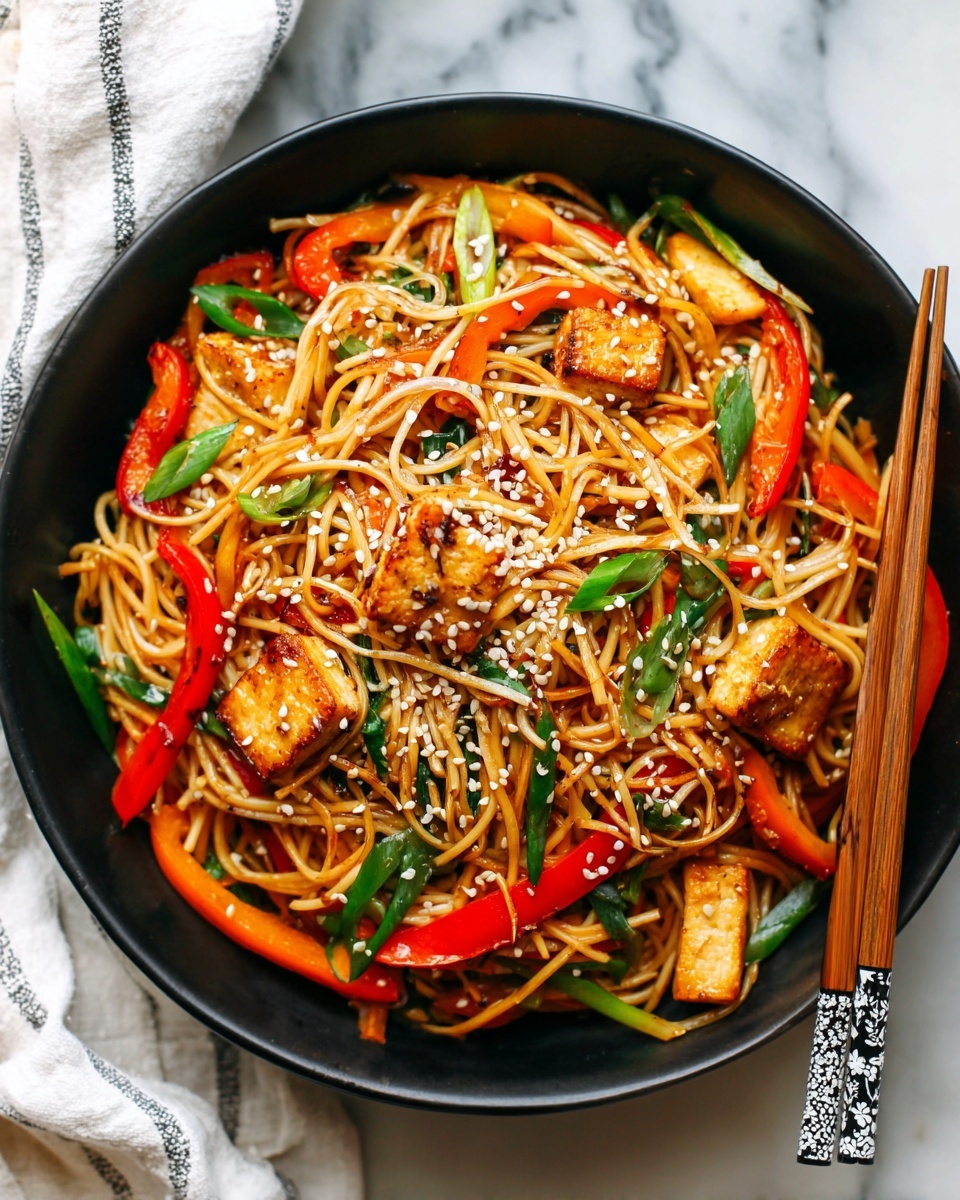 One-Pot Teriyaki Noodles Recipe - Recipe Image
