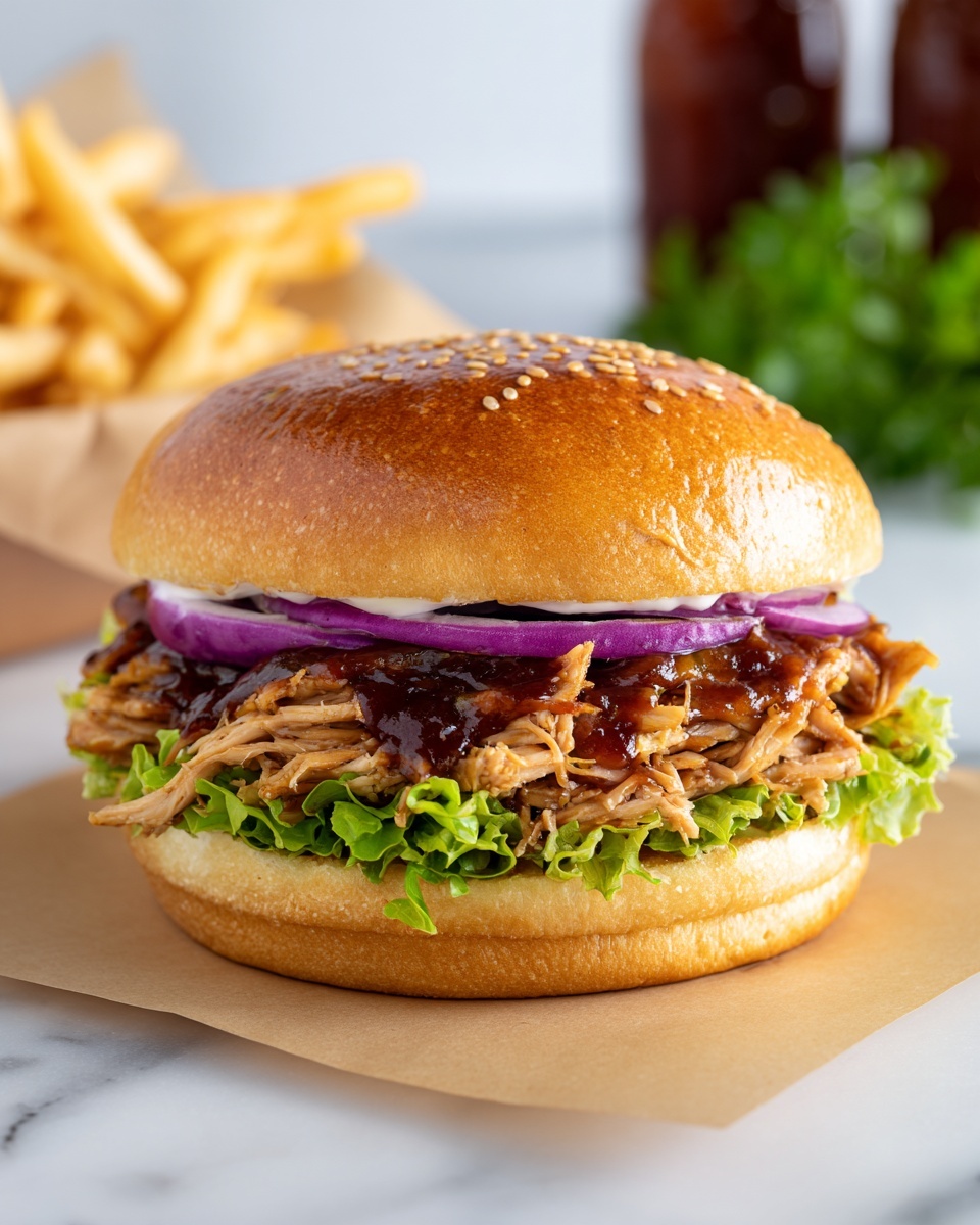 BBQ Ranch Chicken Sandwich Recipe - Recipe Image