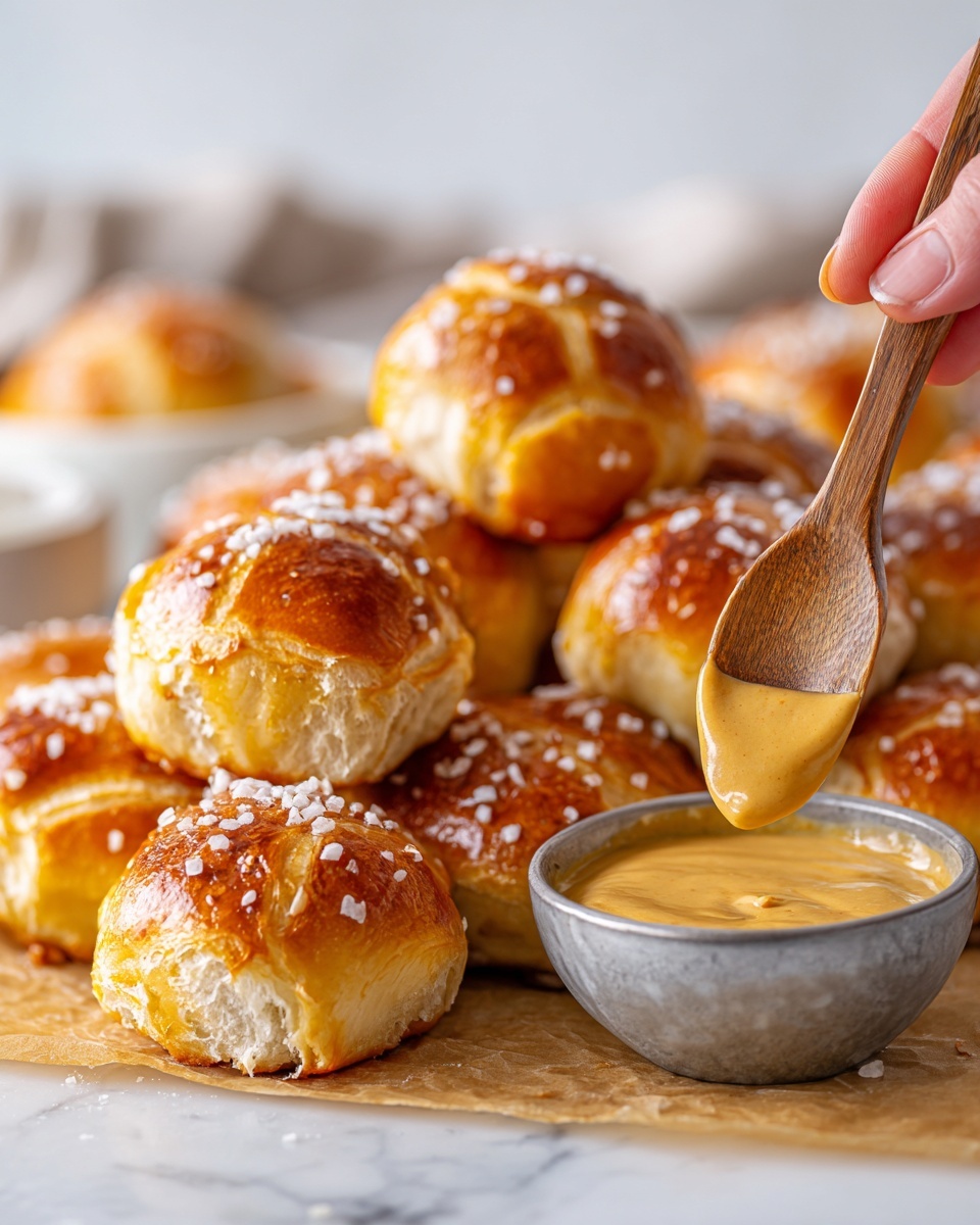Buttery Soft Pretzel Bites Recipe - Recipe Image