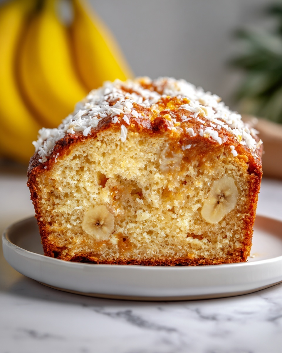 Hawaiian Banana Bread with Pineapple & Coconut Recipe - Recipe Image