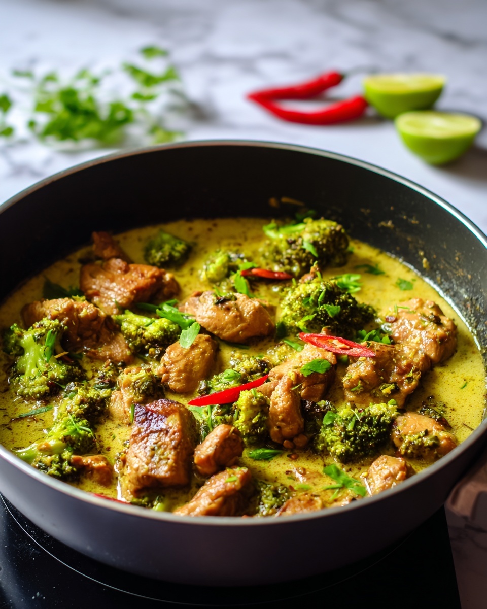 Coconut Cream Chicken Curry Skillet Recipe - Recipe Image