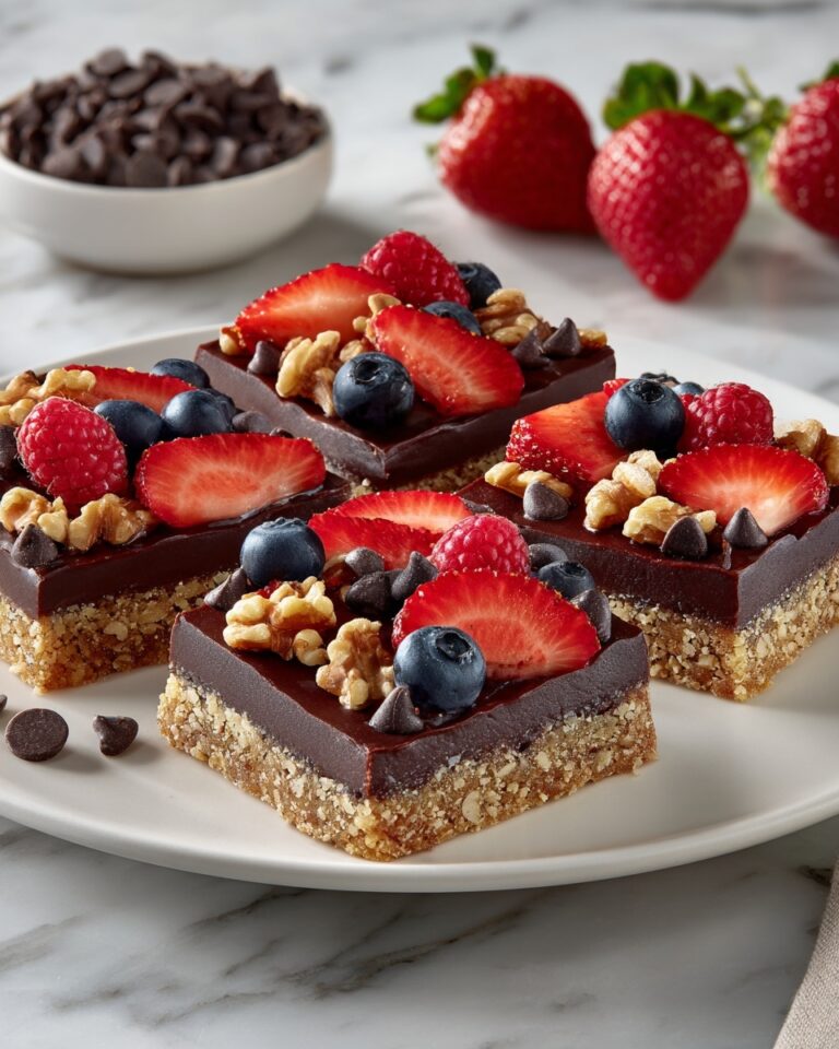 Chocolate Berry Bars Recipe
