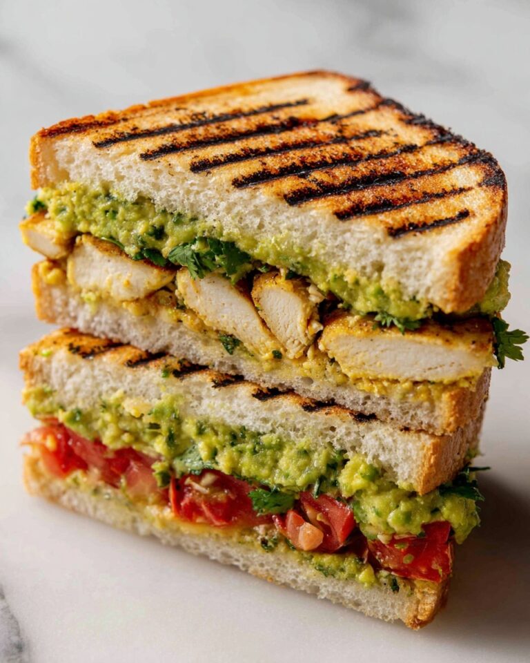 Chicken Avocado Melt Sandwich Recipe