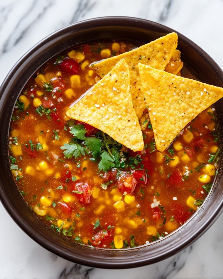 Salsa Verde Tortilla Soup Recipe