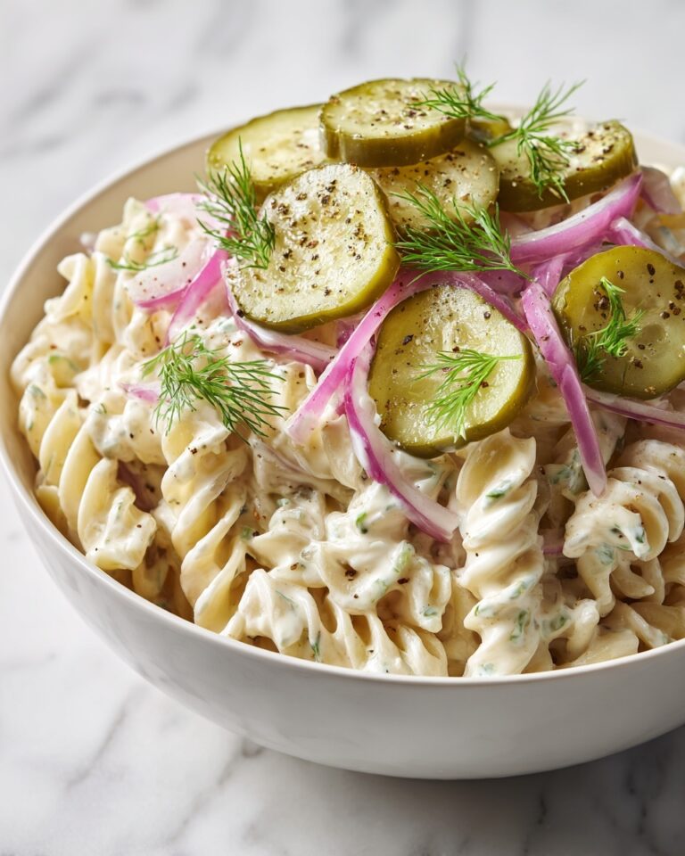 Dill Pickle Pasta Salad Recipe
